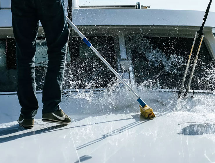 ¿Cómo limpiar un barco correctamente?